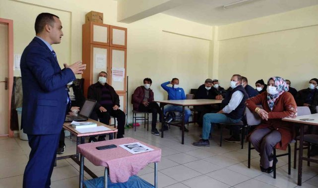 Evciler'de velilere çocukları ile kaliteli zaman geçirmenin önemi anlatıldı