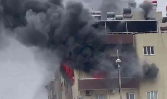 Evini yakan adamın gözaltına alınma görüntüleri ortaya çıktı