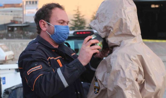 Fabrikaya sızan hidrojen sülfür gazından bir işçi zehirlendi