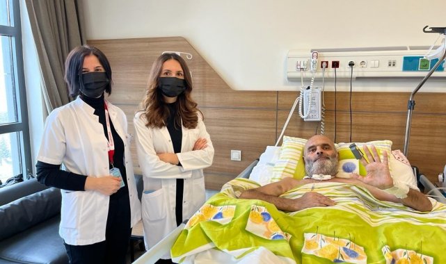Felçli hastada emsallerine umut ışığı olacak düzeyde ilerleme sağlandı