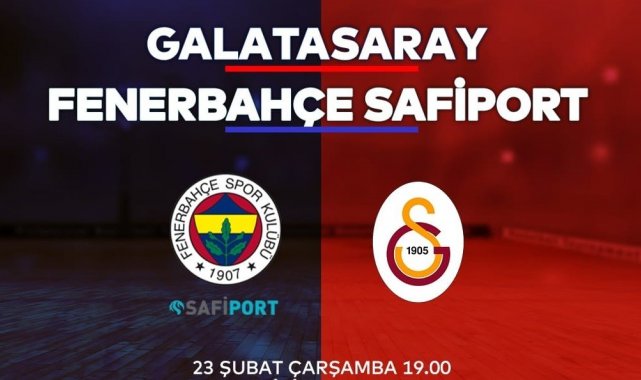 Galatasaray-Fenerbahçe kadınlar basketbol derbisi Tivibu'da