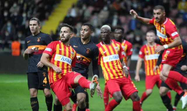 Galatasaray ile Kayserispor 52. randevuda