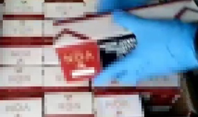 Gaziantep'te 843 paket gümrük kaçağı sigara ele geçirildi