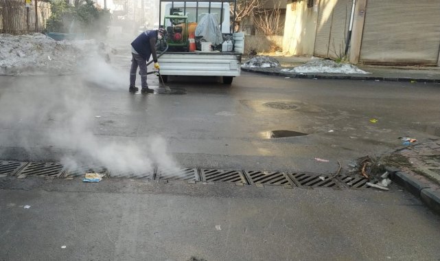 Gaziantep'te haşere ile mücadele devam ediyor