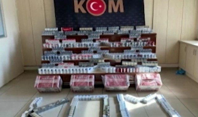 Gaziantep'te kaçak sigara operasyonu