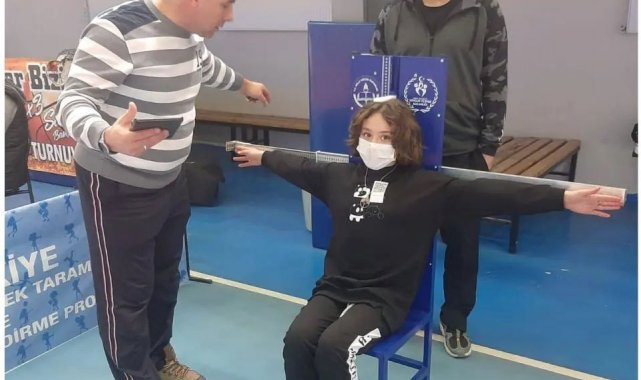 Gediz'de spora yetenekli öğrenciler keşfediliyor