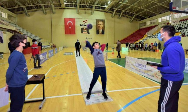 Geleceğin milli sporcu adayları tarama testinden geçiyor