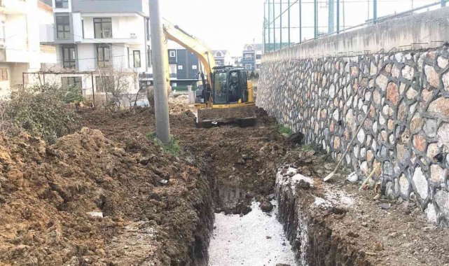 Gemlik'te altyapı atağı