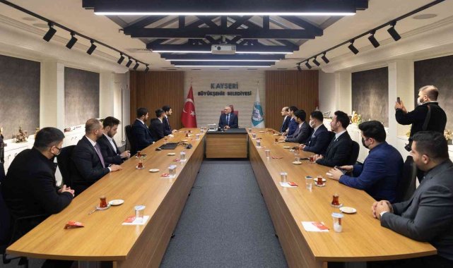 Genç MÜSİAD'dan Başkan Büyükkılıç'a ziyaret