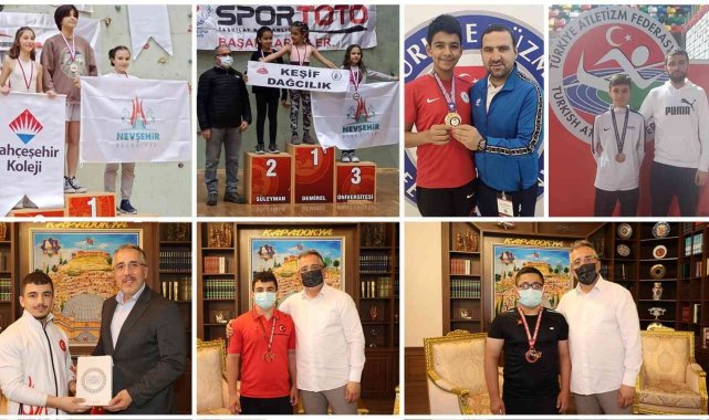 Genç sporcular başarılarıyla göz kamaştırıyor