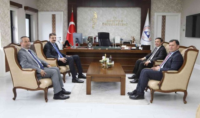 Gençlik ve Spor Bakan Yardımcısı Aksu, Rektör Çalış'ı Ziyaret Etti