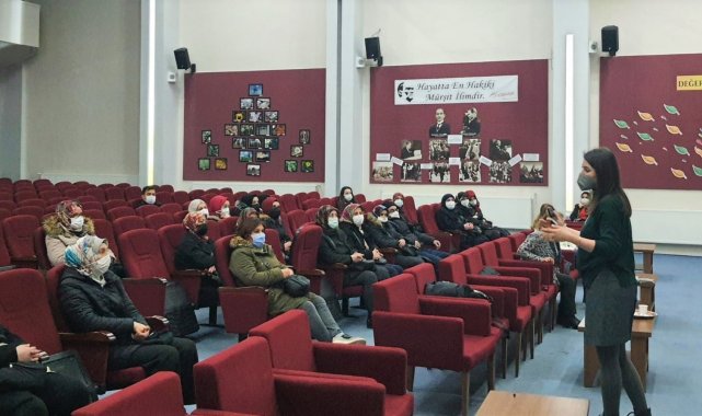Gıda, hijyen ve sağlık eğitimleri yapıldı