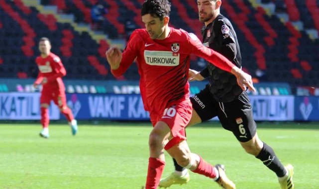 Goutas, ligdeki 5. golünü Gaziantep'e attı