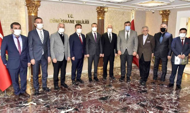 Gümüşhane'de eğitime destek veren başkanlara teşekkür belgesi