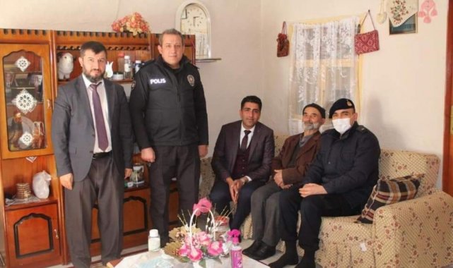 Günyüzülü şehidin ailesine ve kabrine ziyaret