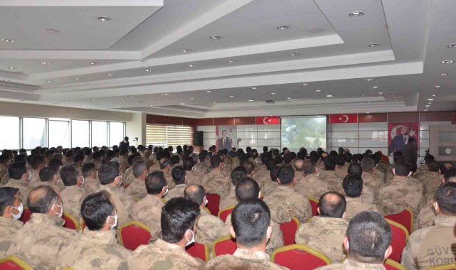 Güvenlik korucularına hizmet içi eğitim semineri