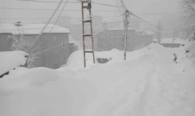 Hakkari'de 20 yerleşim yerinin yolu ulaşıma kapandı