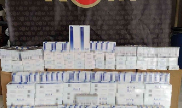 Hatay'da bin 260 paket kaçak sigara ele geçirildi