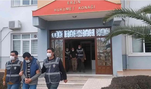 Hatay&#039;da hırsızlık şüphelisi 2 kişi tutuklandı