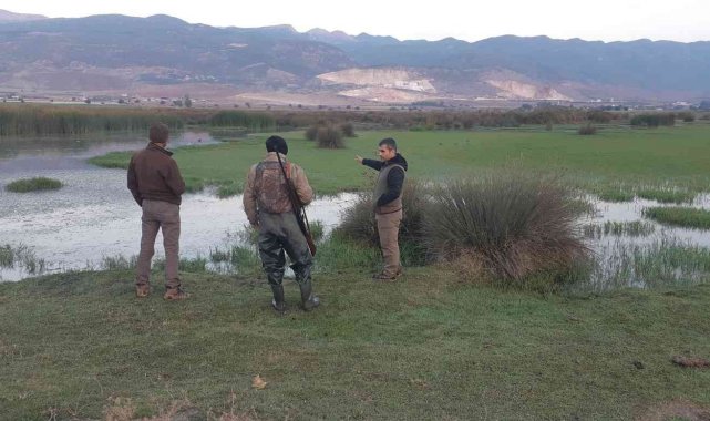 Hatay'da son 1 ayda kaçak avlanan 34 kişiye 55 bin TL ceza