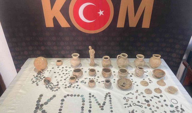 Hatay&#039;da tarihi eser operasyonu