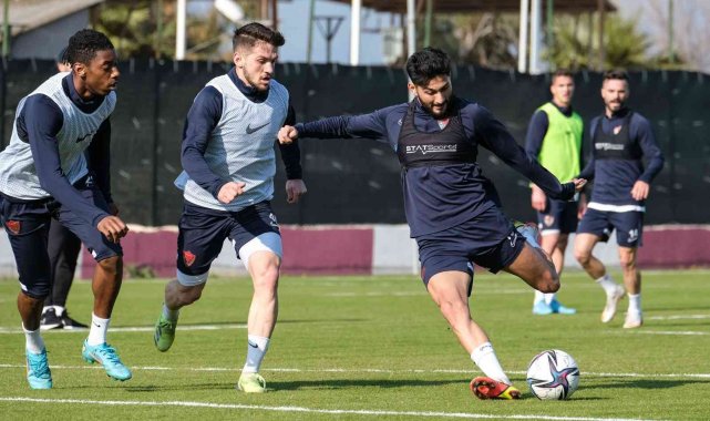 Hatayspor, Fenerbahçe maçının hazırlıklarına başladı