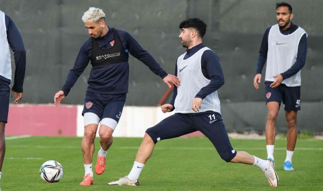 Hatayspor, Yeni Malatyaspor maçı hazırlıklarına devam etti