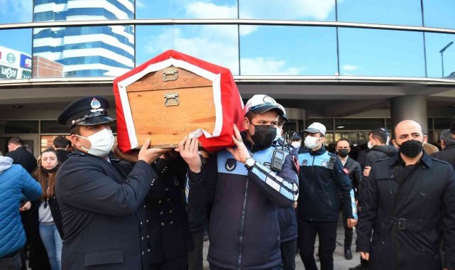 Hayatını kaybeden Belediye personeli için cenaze töreni düzenlendi