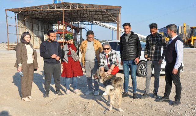 Hayvan hakları savunucuları Suriye sınırındaki barınağı inceledi