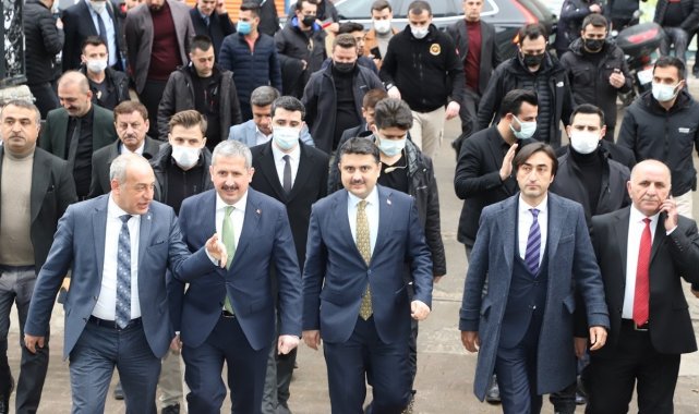 Hazine ve Maliye Bakan Yardımcısı Mahmut Gürcan, Cizre'de