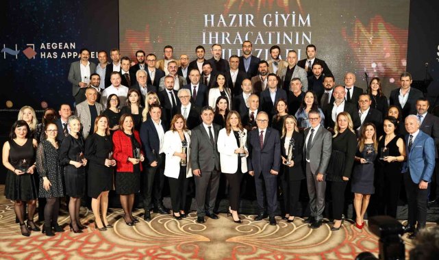 Hazır giyim ihracatının yıldızları ödüllerini aldı