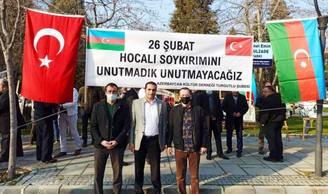 Hocalı soykırımının şehitleri Turgutlu'da anıldı