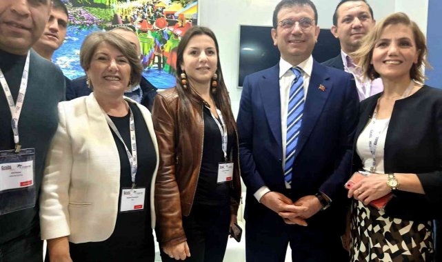 İBB Başkanı İmamoğlu, EMITT&#039;te Didim Belediyesi standını ziyaret etti