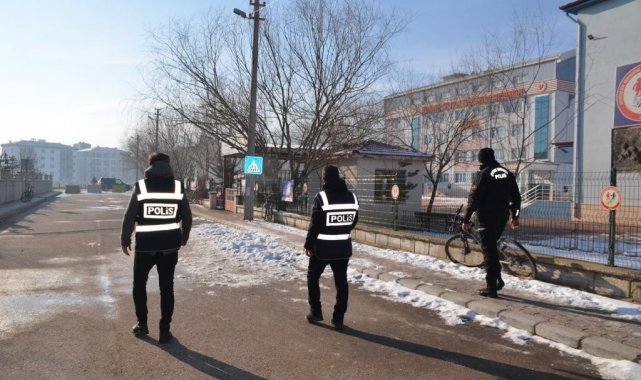 İçişleri Bakanlığı koordinesince yurt genelinde &quot;Güvenli Eğitim Uygulaması&quot; gerçekleştirildi