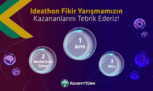 Ideathon Fikir Yarışması&#039;nın sonuçları belli oldu