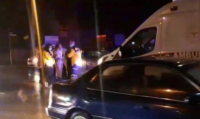 İki otomobil çarpıştı: 1 yaralı