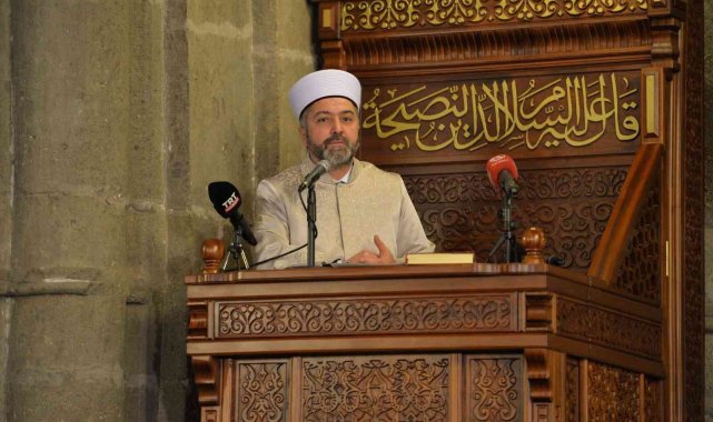 İl Müftüsü Şahin Yıldırım&#039;ın Üç Aylar ve Regaip Kandili mesajı