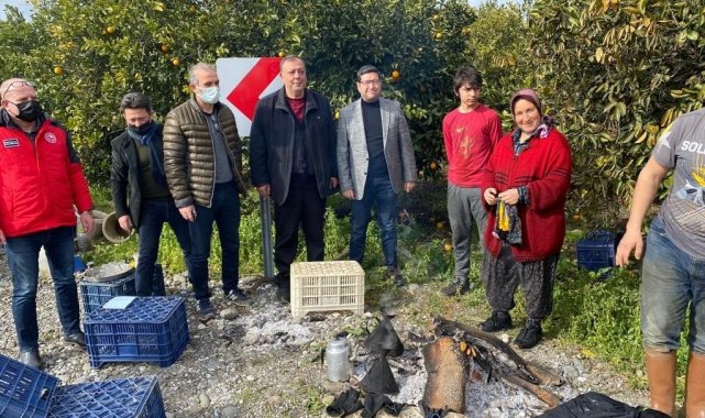 İl Tarım Müdürü Saylak, Köyceğizli üreticiler ile bir araya geldi