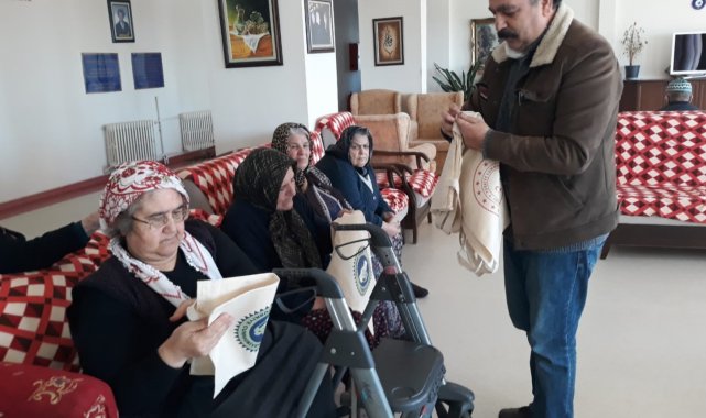 İl Tarım ve Orman Müdürlüğü personeli huzurevi sakinleri ile buluştu