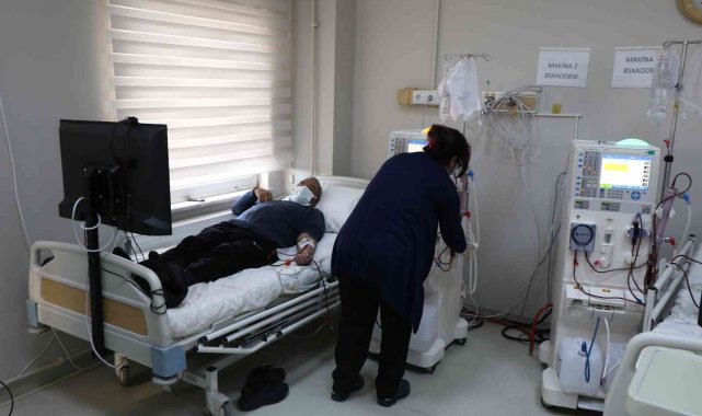 İlçede bulunan diyaliz merkezi hastaları il dışına gitmekten kurtarıyor