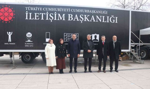 İletişim Başkanlığı Dijital Tırı Sakarya'da