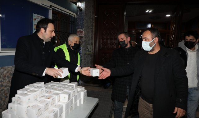 İlkadım'dan 6 bin kandil simidi