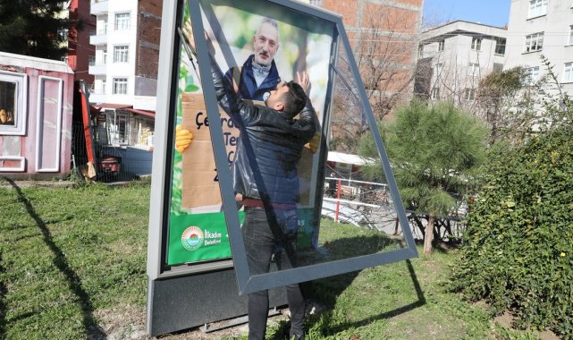 İlkadım'dan çevre duyarlılığı için afişler