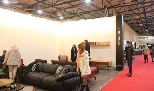 İnegöllü mobilyacıların Ukrayna'ya fuar çıkartması