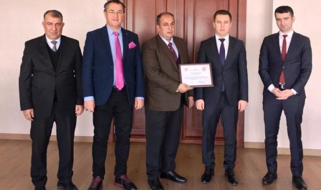 İnfaz Koruma Başmemuru Kandemir &quot;Takdir Belgesi&quot; ile taltif edildi