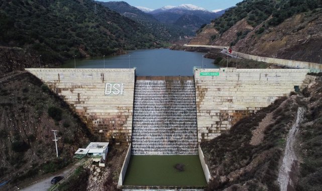 İsabeyli Barajı tamamen doldu