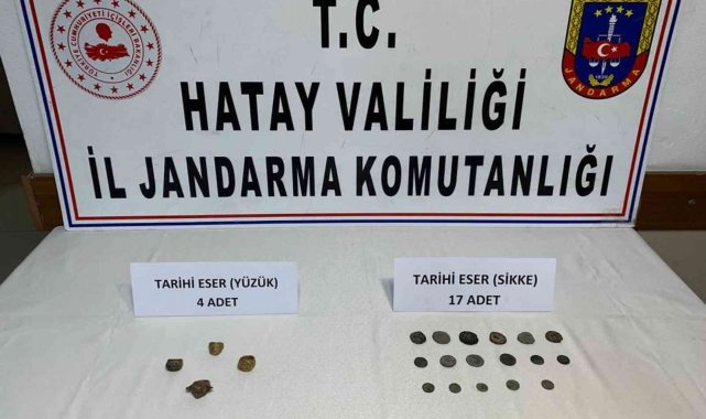 İskenderun&#039;da tarihi eser operasyonu: 3 gözaltı