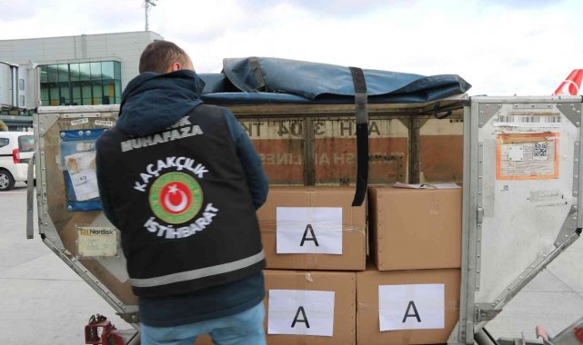 İstanbul Havalimanı'nda uluslararası uyuşturucu operasyonu