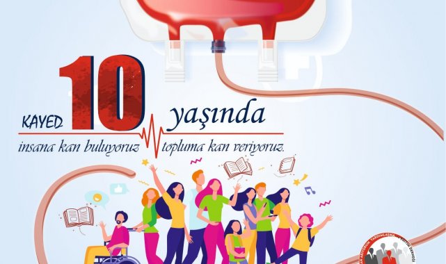 İyilik hareketi KAYED 10 yaşında
