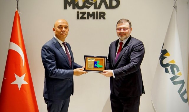 İzmir İl Emniyet Müdürü Şahne, MÜSİAD İzmir'i ziyaret etti